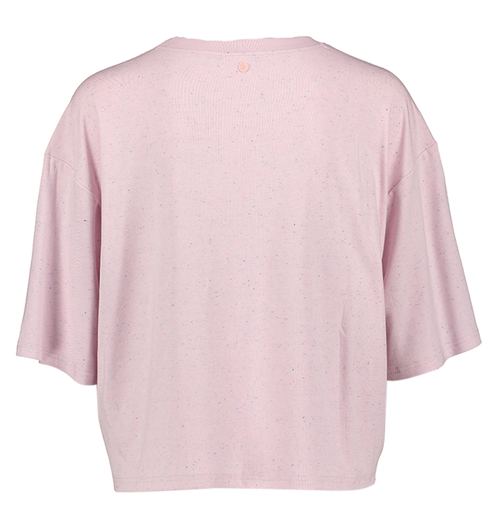 Roze gespikkelde t-shirt Nuhubana Numph