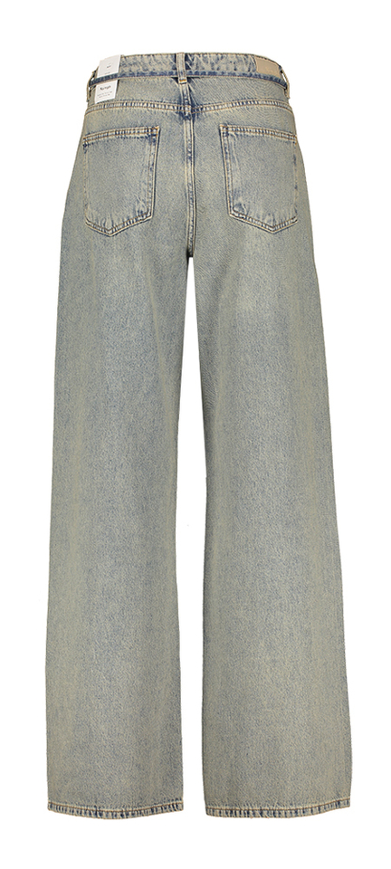Blauwe wide leg jeans Brooklyn Numph