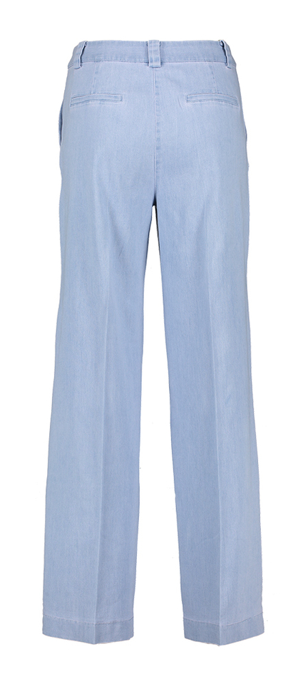 Blauwe straight jeans Nualetta Numph 