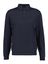 Donkerblauwe trui in polo model Lancione Boss Black