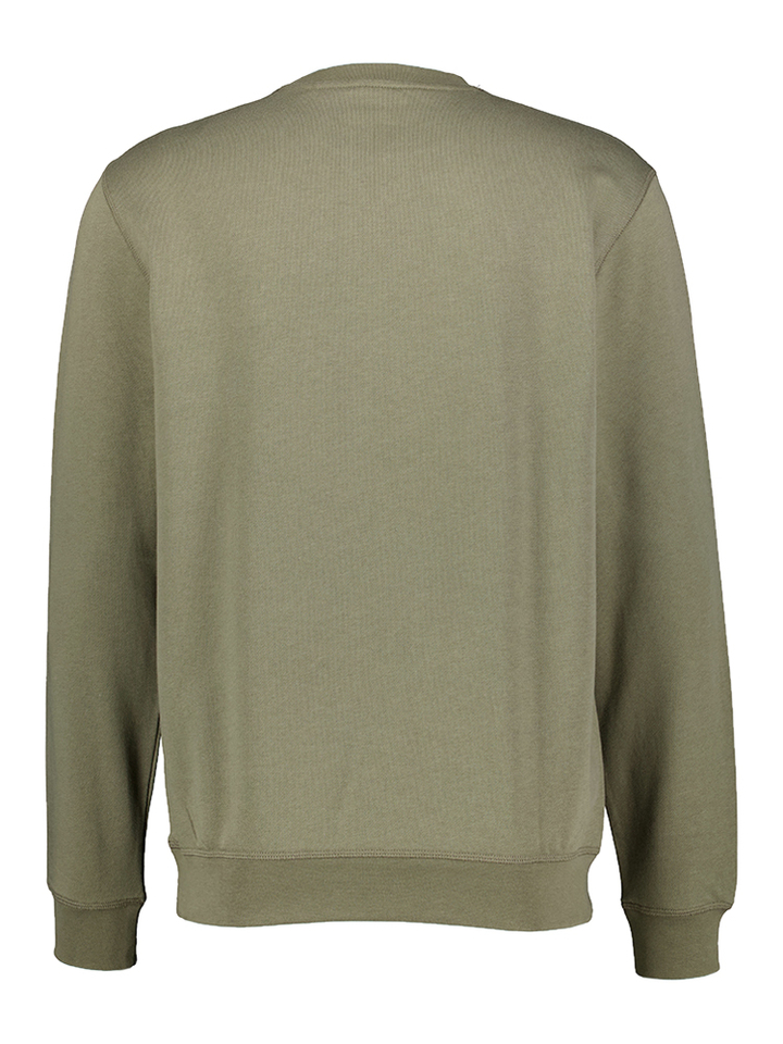 Kaki katoenen sweater Westart Hugo Boss 