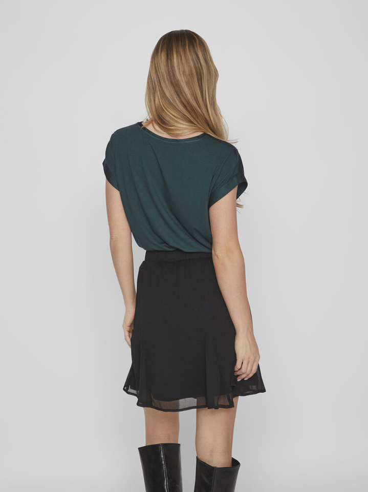 Groene top met ronde hals Viellette