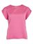 Fushia roze top met ronde hals Viellette Vila 