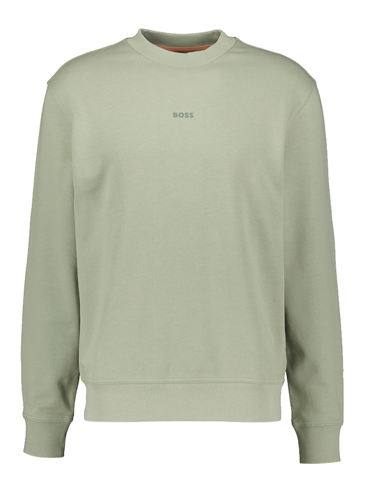Groene katoenen trui Hugo Boss 