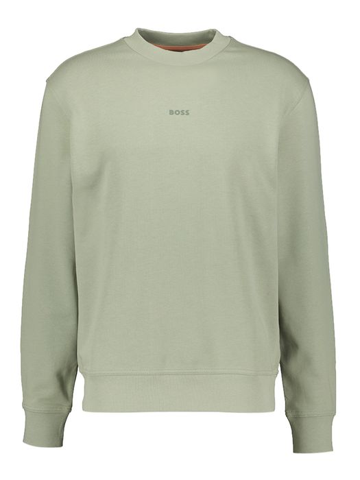 Groene katoenen trui Hugo Boss