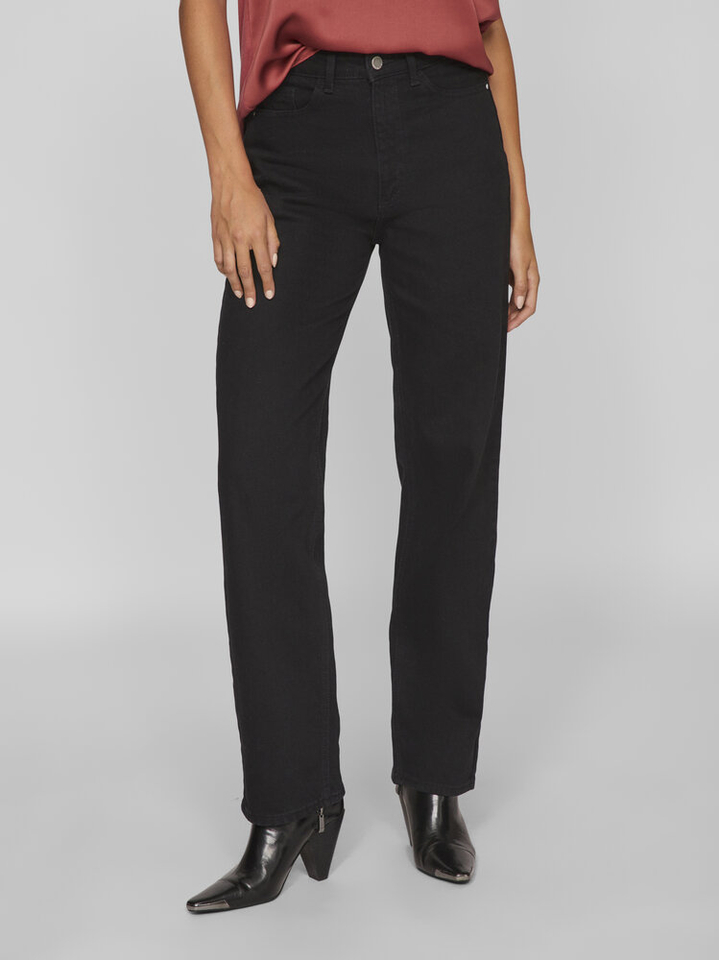 Zwarte straight jeans Vikelly Vila