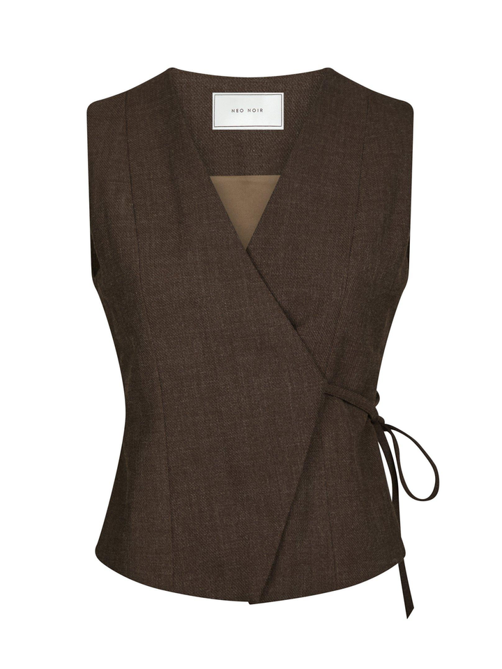 Bruine gilet Samara Neo Noir