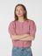 Roze gilet met knopen Trudy Neo Noir 