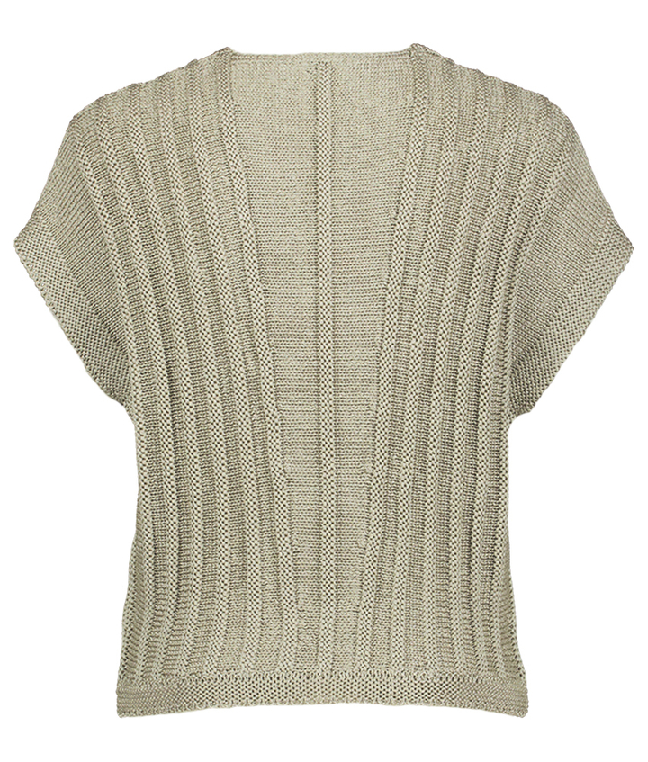 Beige trui met structuur Piume Furore