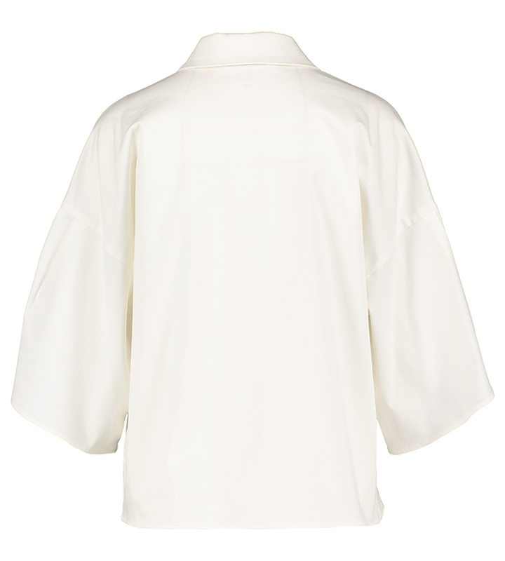 Ecru bloes met kraag Bing Furore