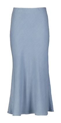 Beaumont Blauwe rok in soepelvallende jeans look Lonneke