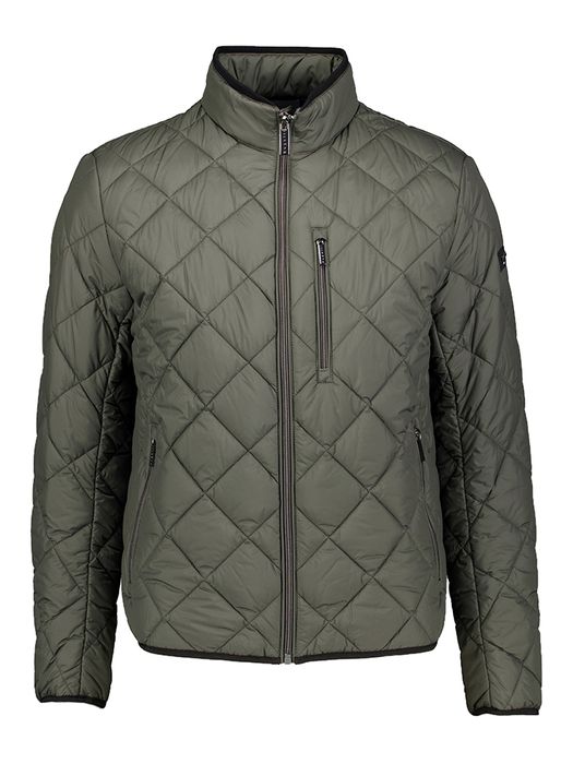 Kaki groene padded jas met rits Bugatti