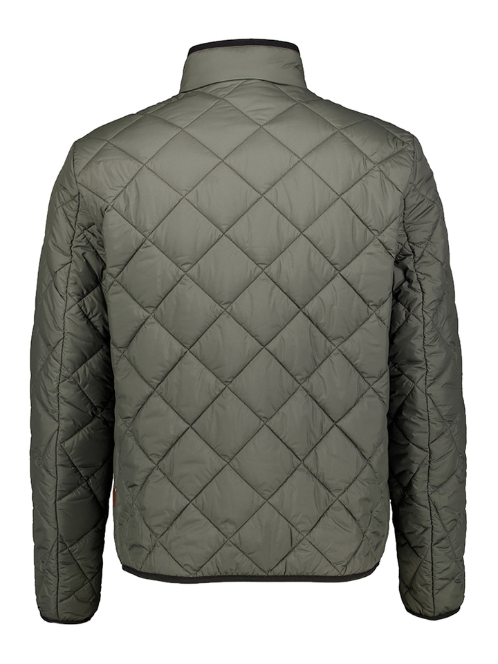 Kaki groene padded jas met rits Bugatti