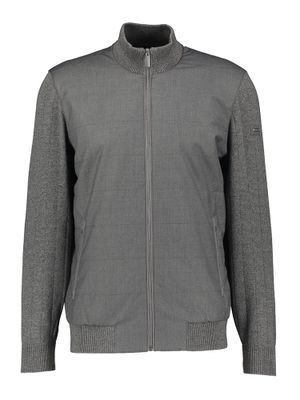 Grijz gilet met rits Bugatti