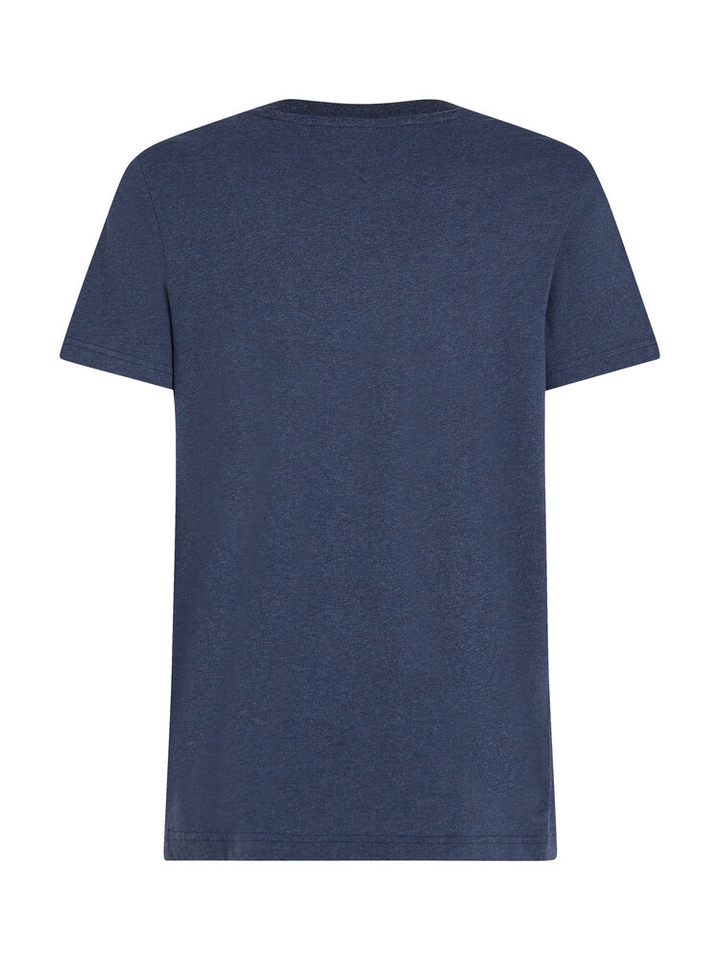 Donkerblauwe katoenen t-shirt Tommy Hilfiger 