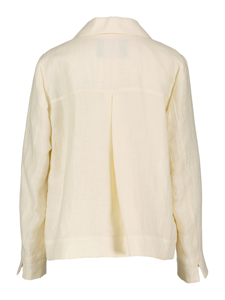 Ecru blazer met structuur Seventy 