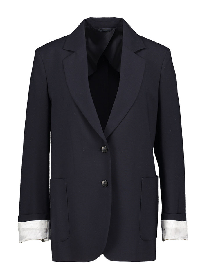 Blauwe blazer met wol  Seventy 