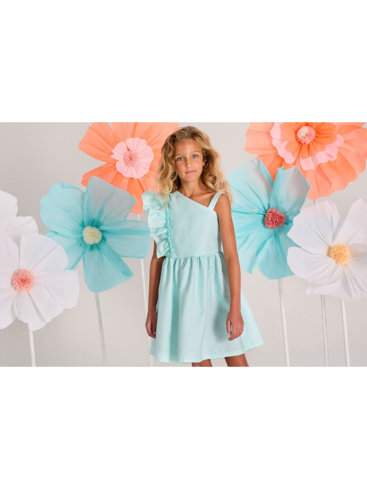 Groene jurk Sophie Blue Bay