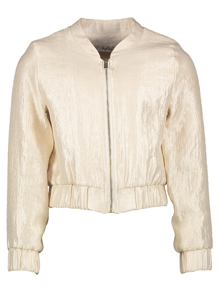 Beige glanzend vestje Renate Blue Bay 