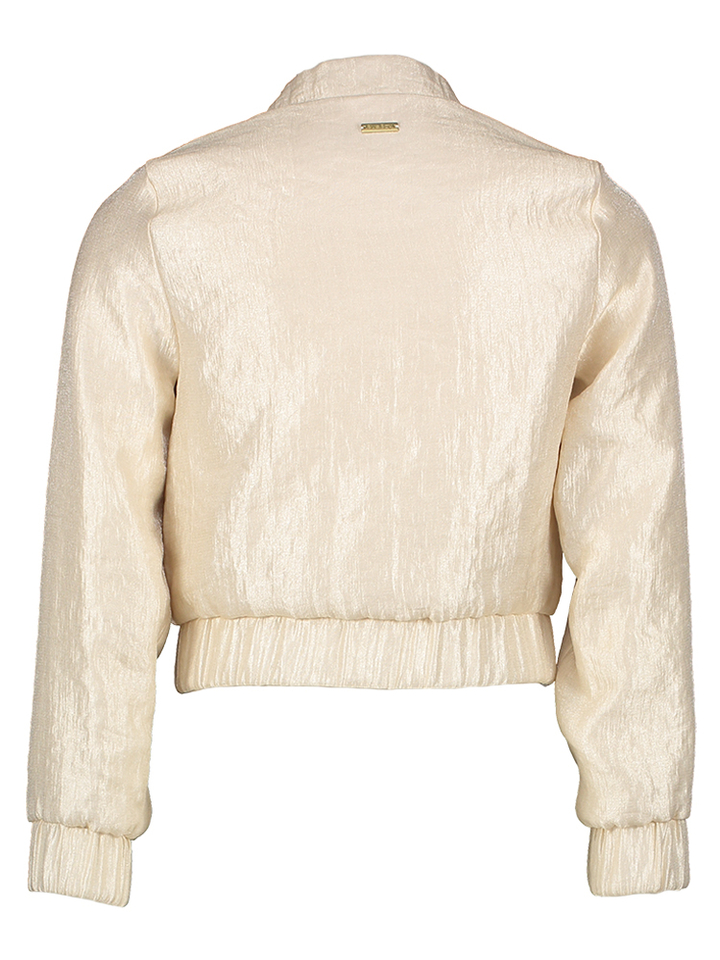 Beige glanzend vestje Renate Blue Bay 