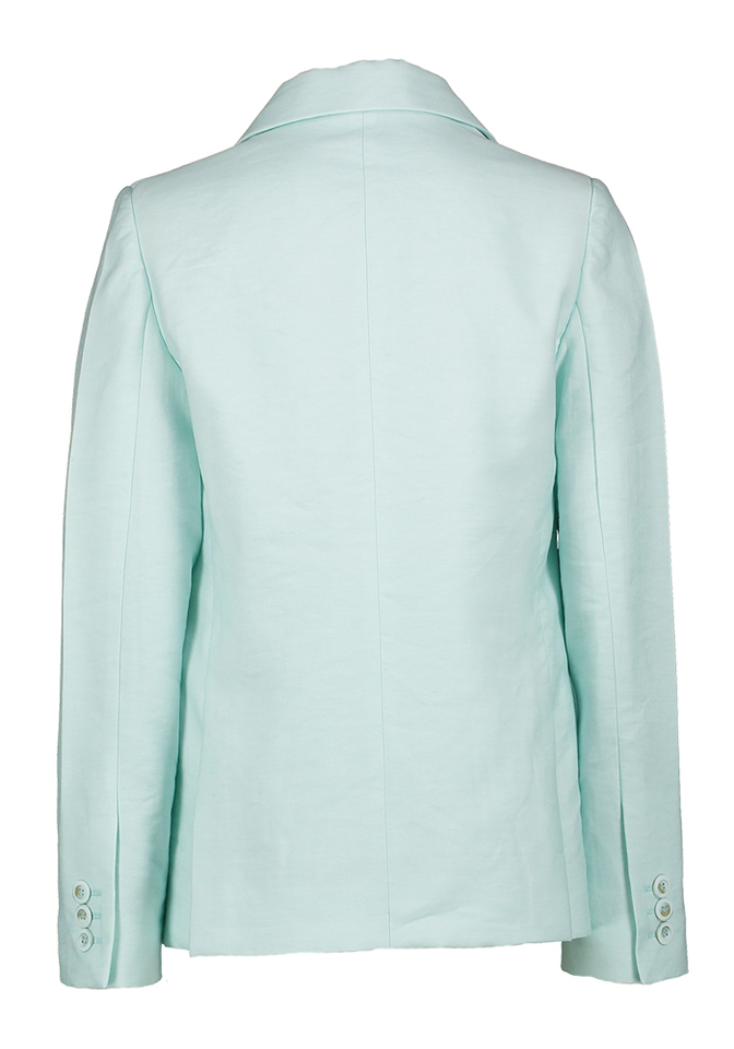Groene blazer met knopen Rebecca Blue Bay