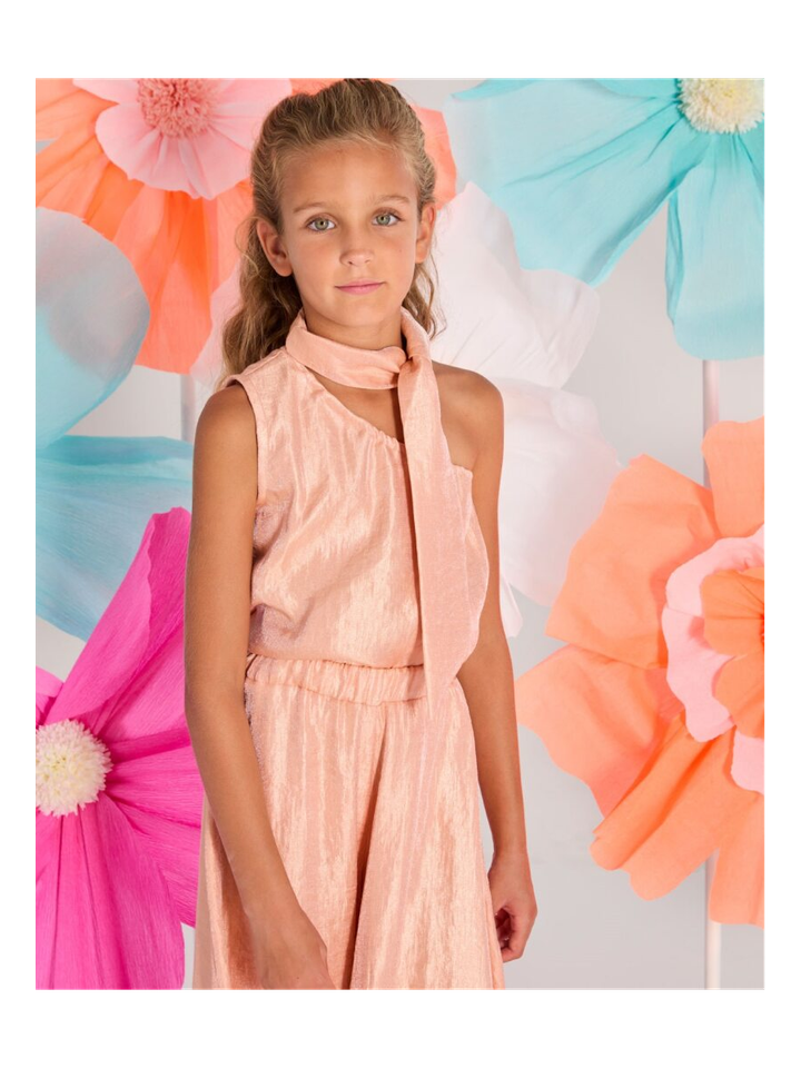 Abricot top Winnie Blue Bay