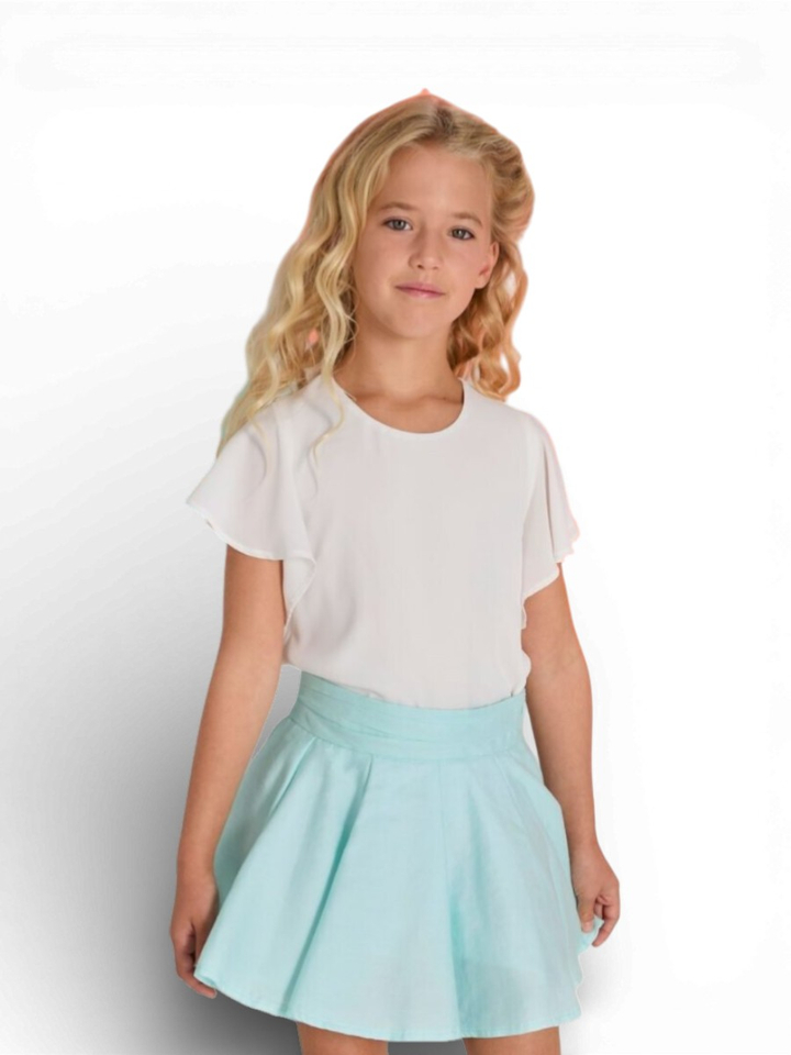 Off white bloes Verona Blue Bay