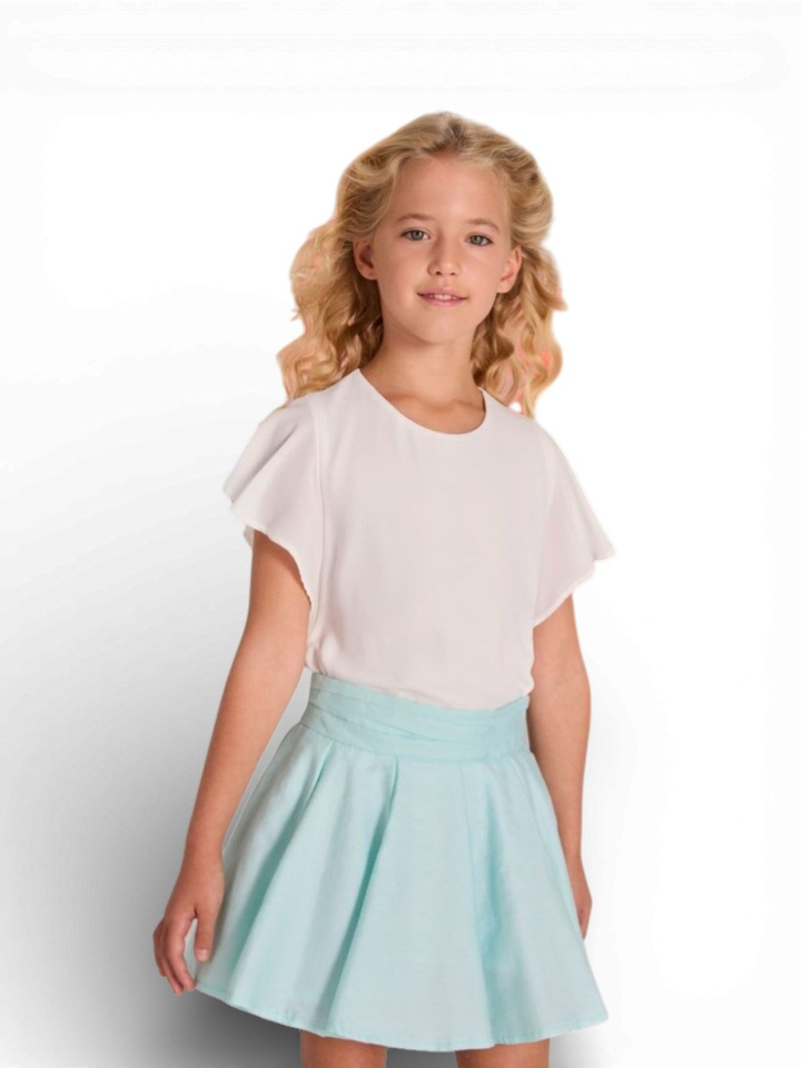 Off white bloes Verona Blue Bay