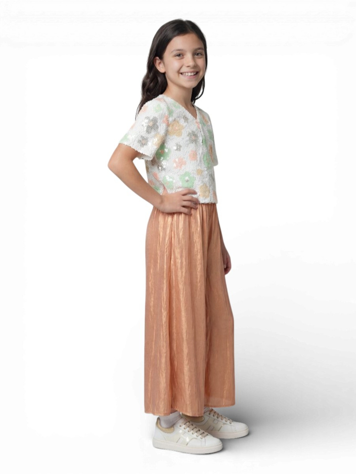 Multi-color glitter bloes Viona Blue Bay