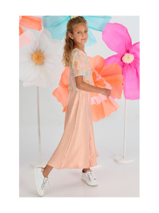 Abricot wijde broek Tanja Blue Bay