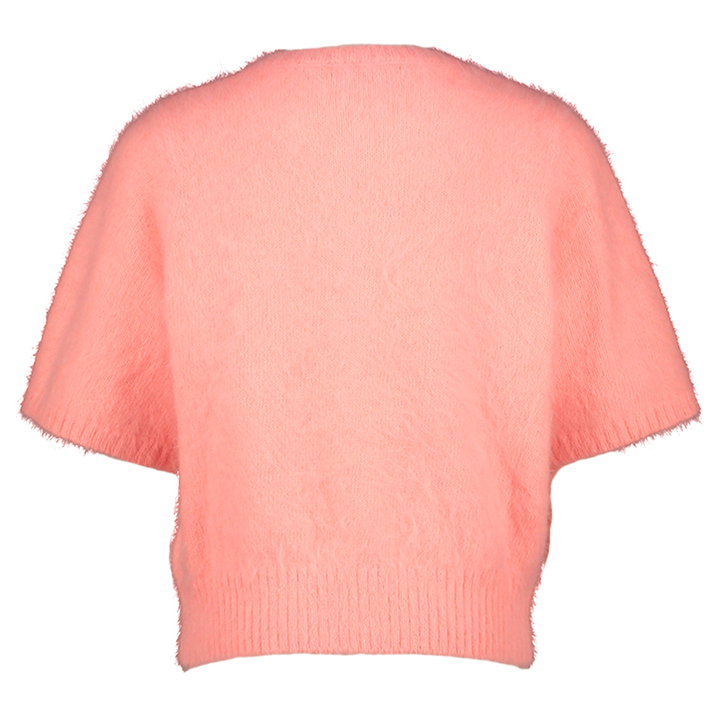 Roze zachte gilet met korte mouwen Paige Blue Bay