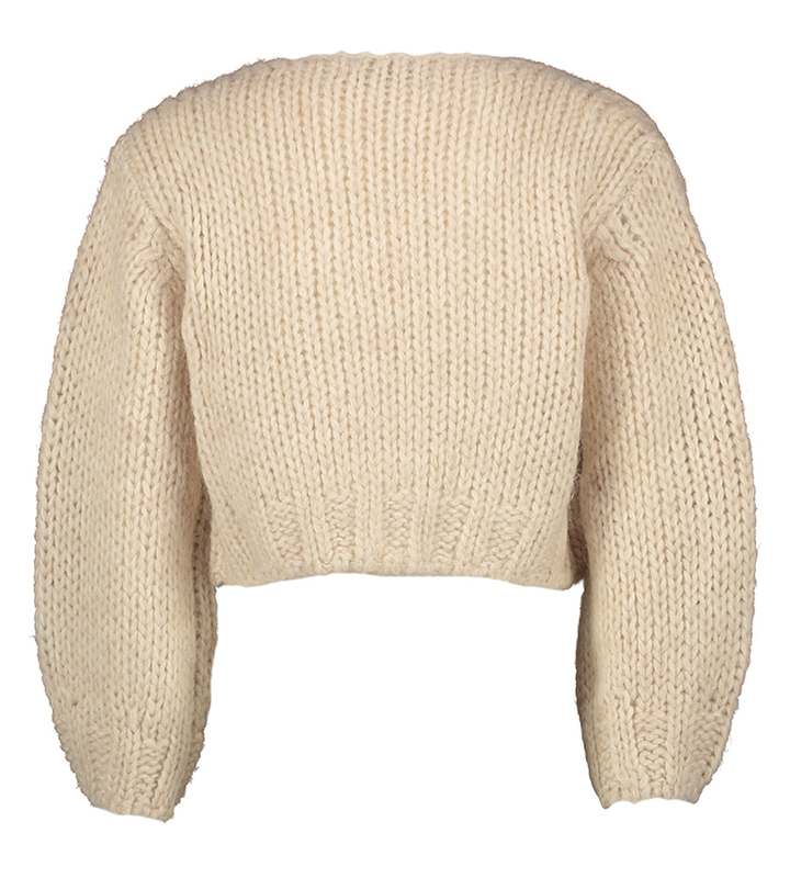 Beige gebreide gilet Bernadette Piper 