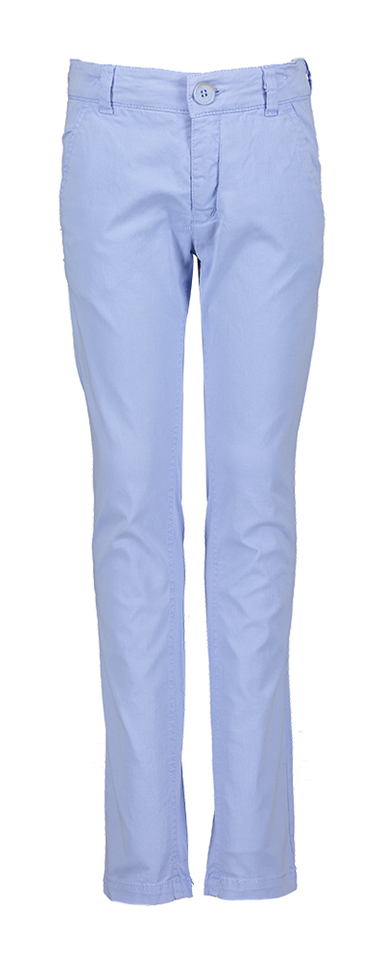 Blauwe katoenen broek communie Morris Blue Bay 