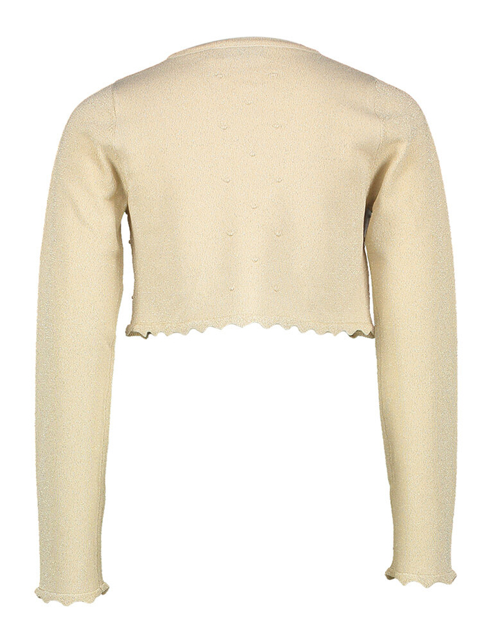 Goudkleurige korte gilet Abel & Lula 