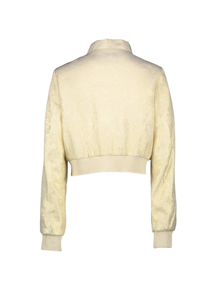 Goudkleurig vestje met rits Diamante Blu