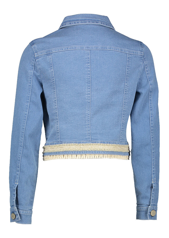 Jeansjasje met boho details Rtb
