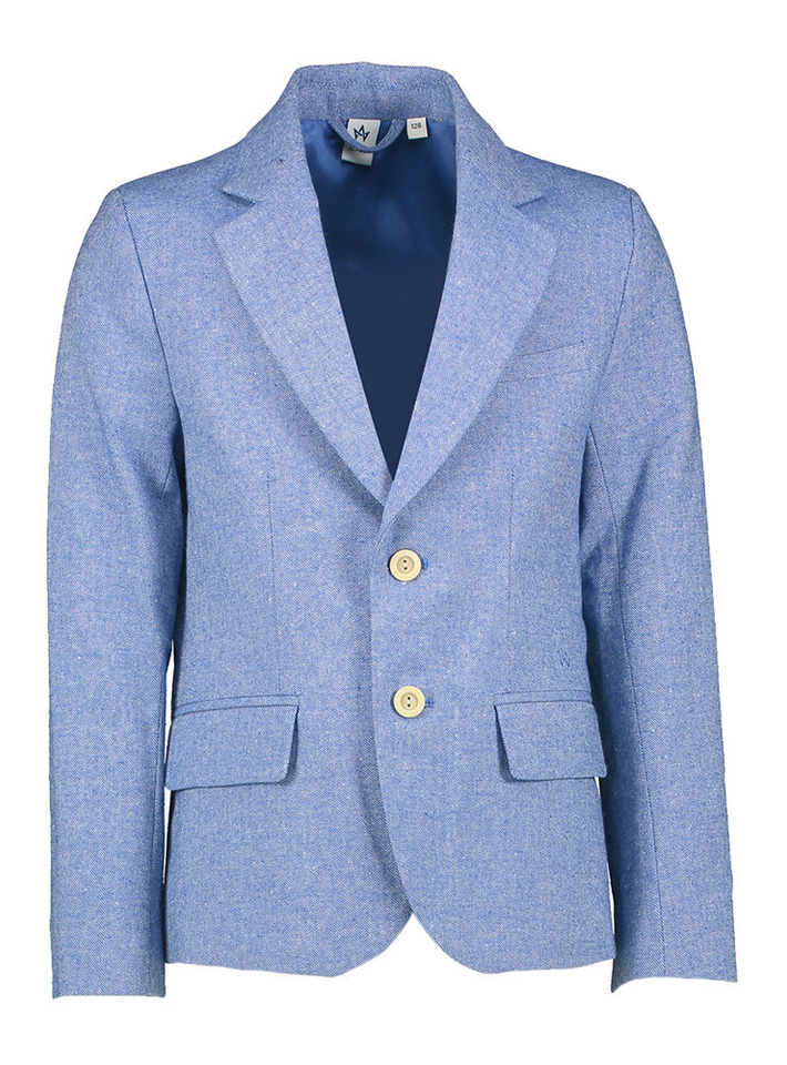 Indigo blauwe blazer Brik D-Lux