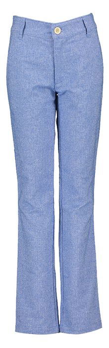 Blauwe katoenen broek Priem D-Lux