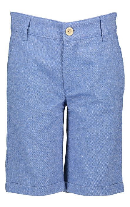 Blauwe katoenen short Dries D-Lux