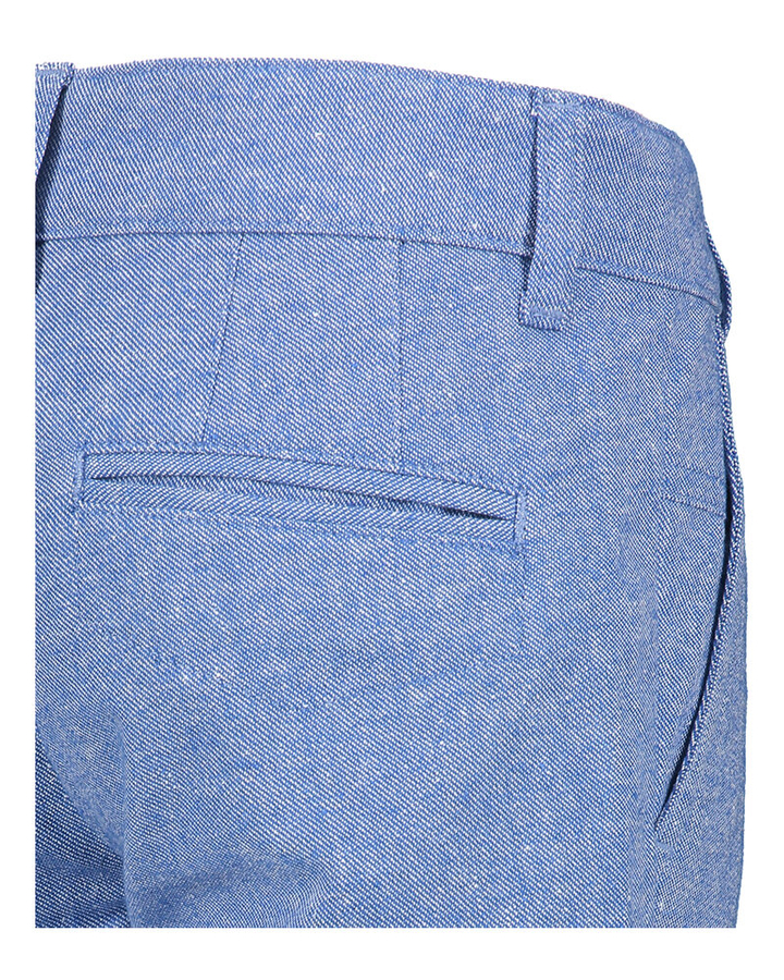 Blauwe katoenen short Dries D-Lux