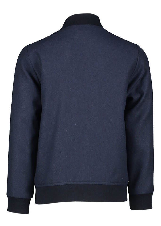 Donkerblauwe bomber Bas D-Lux