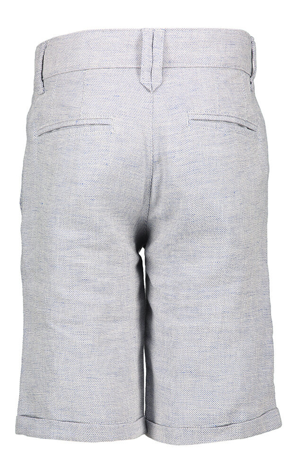 Zeer licht blauwe linnen short Dante D-Lux