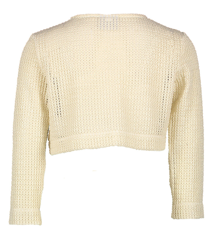 Goudkleurig gehaakte gilet Rtb