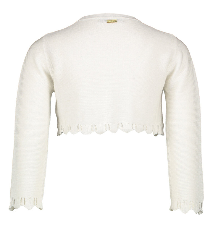 Witte bolero Communie Belle Blue Bay