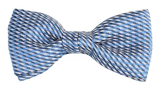 Vlinderdas in blauwe print Arnaud D-Lux