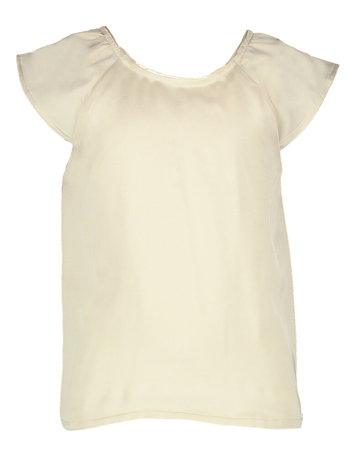 Beige glanzende top Elza Blue Bay