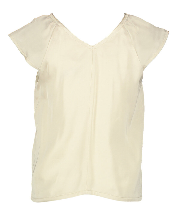 Beige glanzende top Elza Blue Bay