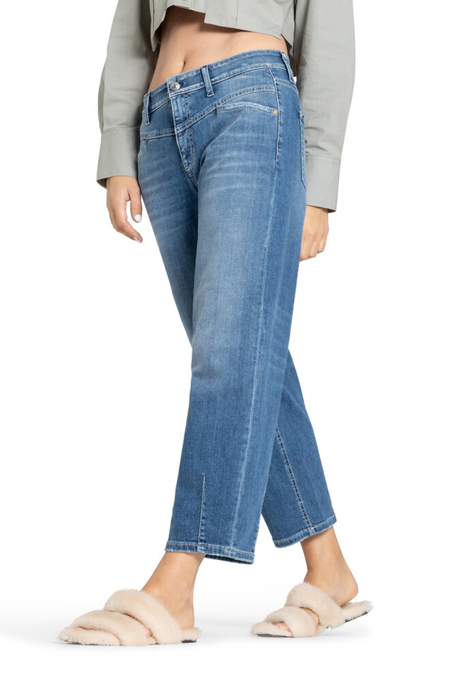 Blauwkleurige relaxed jeans Elin Cambio
