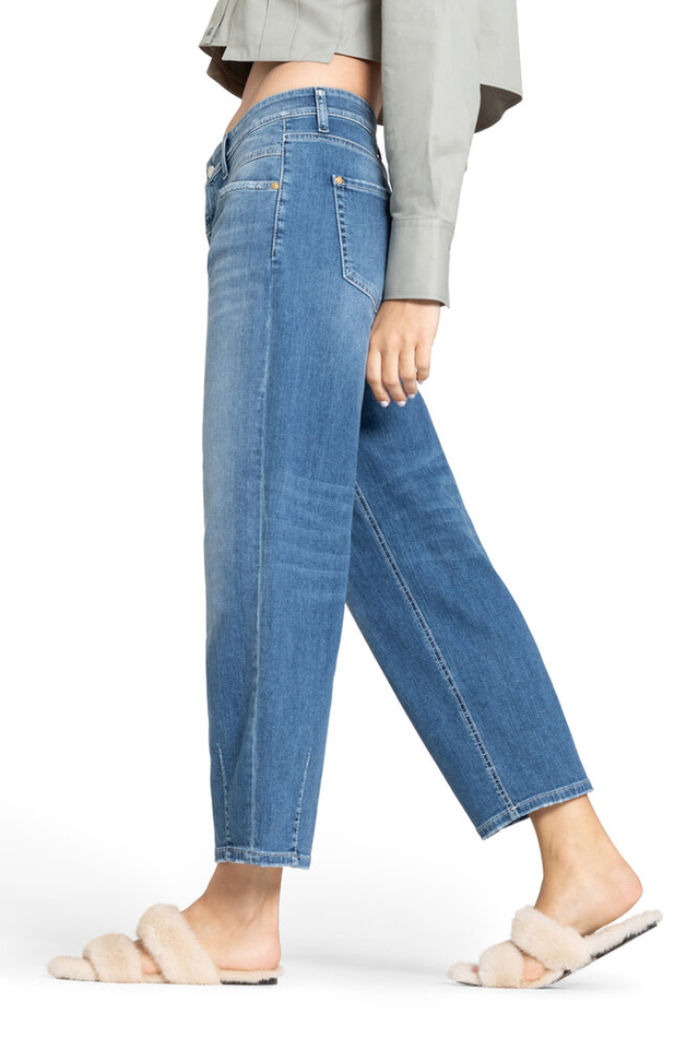 Blauwkleurige relaxed jeans Elin Cambio