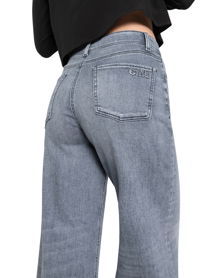 Grijze cropped jeans Palazo Cropped Cambio 